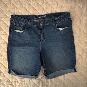 Denim Bermuda Shorts